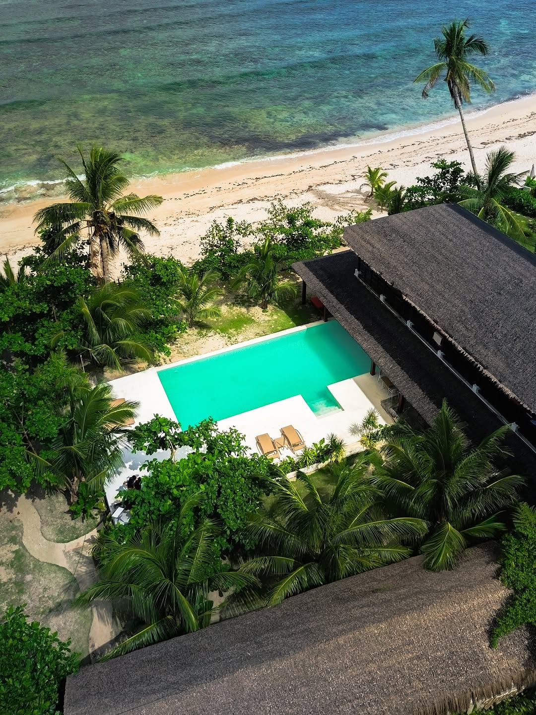 Yapak Beach Villas from above